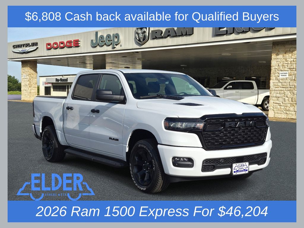 New 2026 Ram 1500 EXPRESS CREW CAB 4X4 5'7 BOX