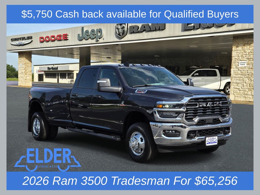 New 2026 Ram 3500 TRADESMAN CREW CAB 4X4 8' BOX
