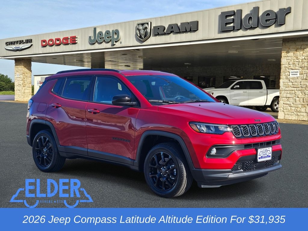 New 2026 Jeep Compass LATITUDE ALTITUDE 4X4 Sport Utility