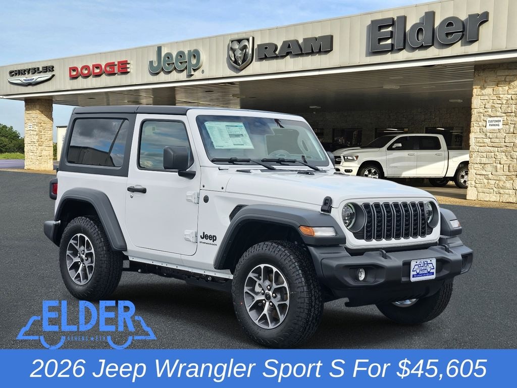 New 2026 Jeep Wrangler 2-DOOR SPORT S Sport Utility