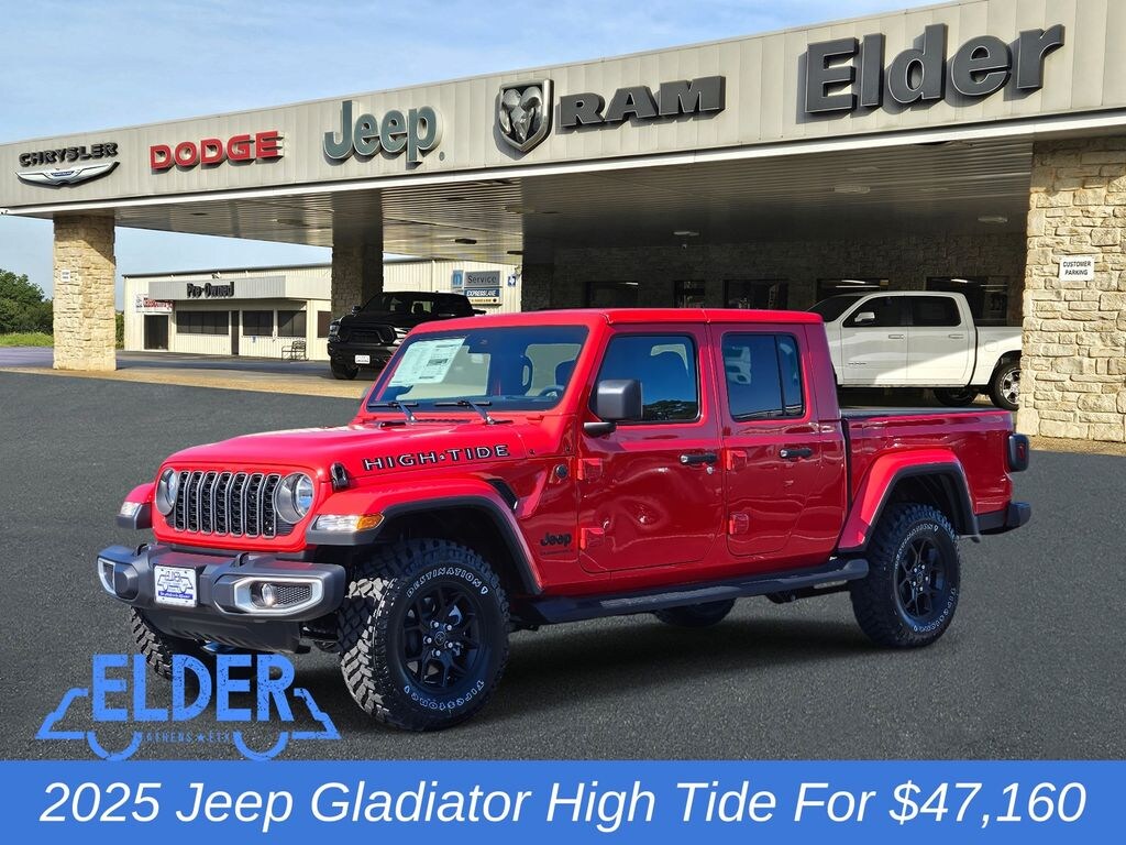 New 2025 Jeep Gladiator HIGH TIDE 4X4 Pickup