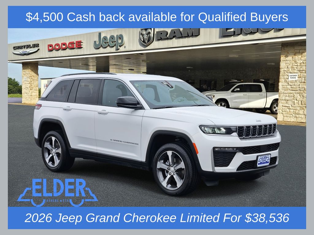 New 2026 Jeep Grand Cherokee LIMITED 4X2