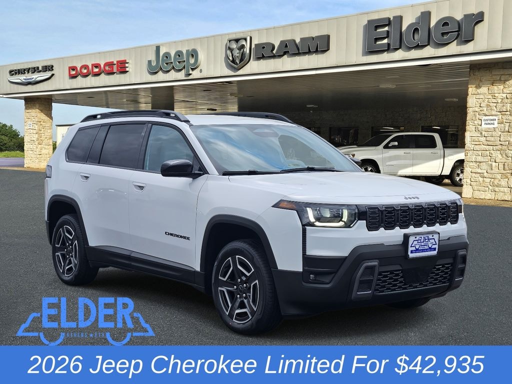 New 2026 Jeep Cherokee LIMITED 4X4 Sport Utility