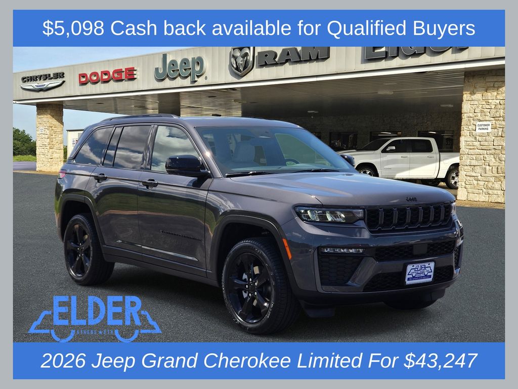 New 2026 Jeep Grand Cherokee LIMITED 4X2