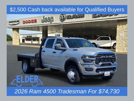 2026 Ram 4500HD TRADESMAN CHASSIS CREW CAB 4X4 60' CA Pickup