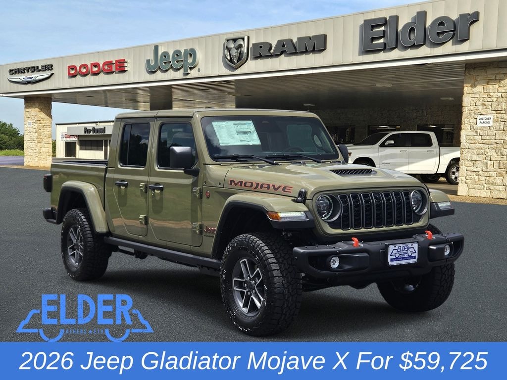 New 2026 Jeep Gladiator MOJAVE X 4X4 Pickup