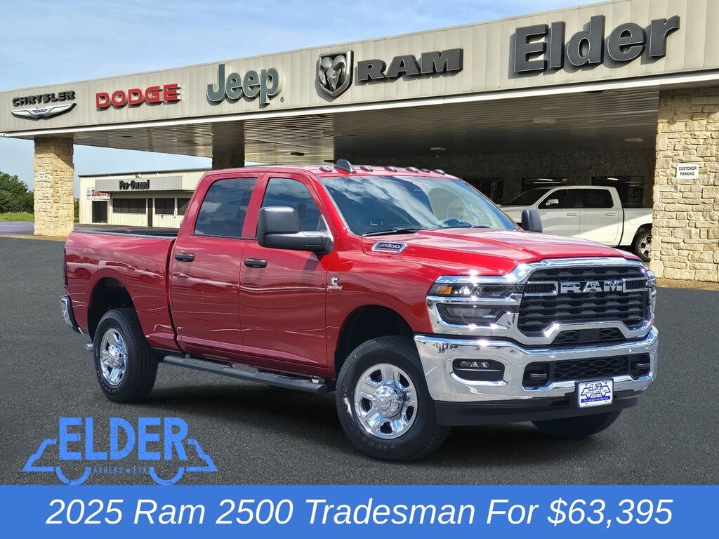 New 2025 Ram 2500 TRADESMAN CREW CAB 4X4 6'4 BOX Pickup
