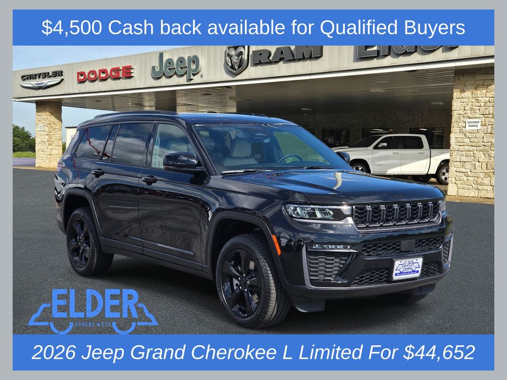 New 2026 Jeep Grand Cherokee L L LIMITED 4X2