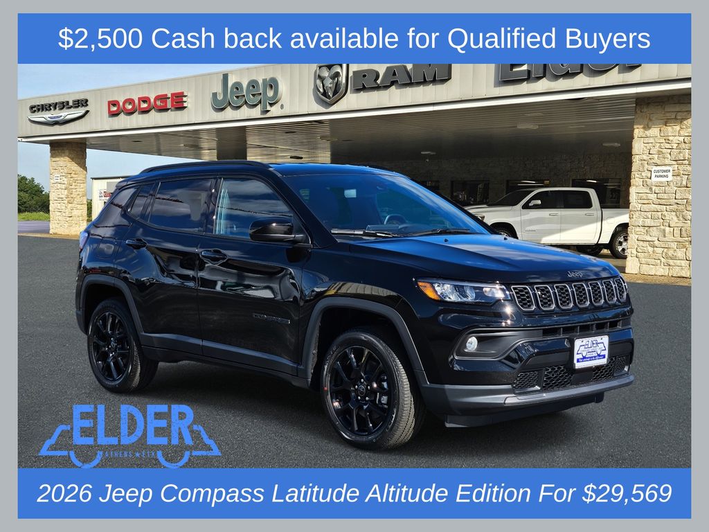 New 2026 Jeep Compass LATITUDE ALTITUDE 4X4