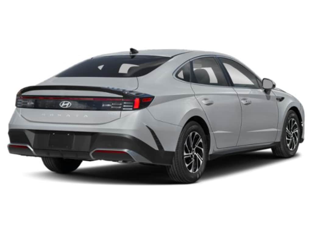 New 2027 Hyundai Sonata Hybrid Blue Sedan