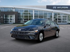 2026 Hyundai Elantra Hybrid Blue Sedan