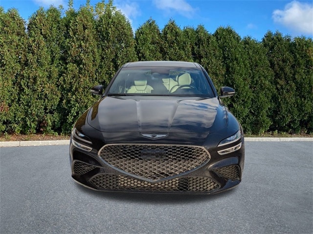 Certified 2024 GENESIS G70 Sport Advanced with VIN KMTG54SE0RU138659 for sale in Macomb, MI