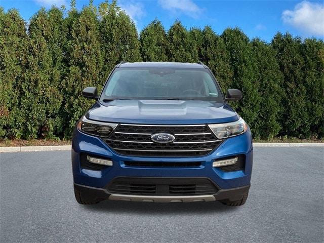 Used 2021 Ford Explorer XLT with VIN 1FMSK8DH0MGA03927 for sale in Macomb, MI