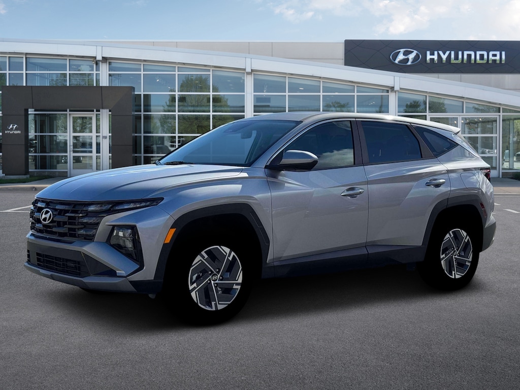 New 2026 Hyundai Tucson Hybrid Blue SUV