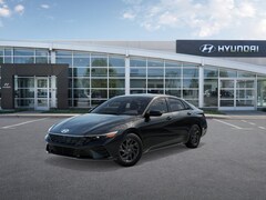 2026 Hyundai Elantra Hybrid Blue Sedan