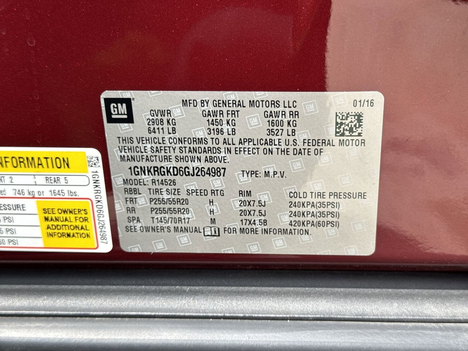 Thumbnail: 2016 Chevrolet Traverse - 19