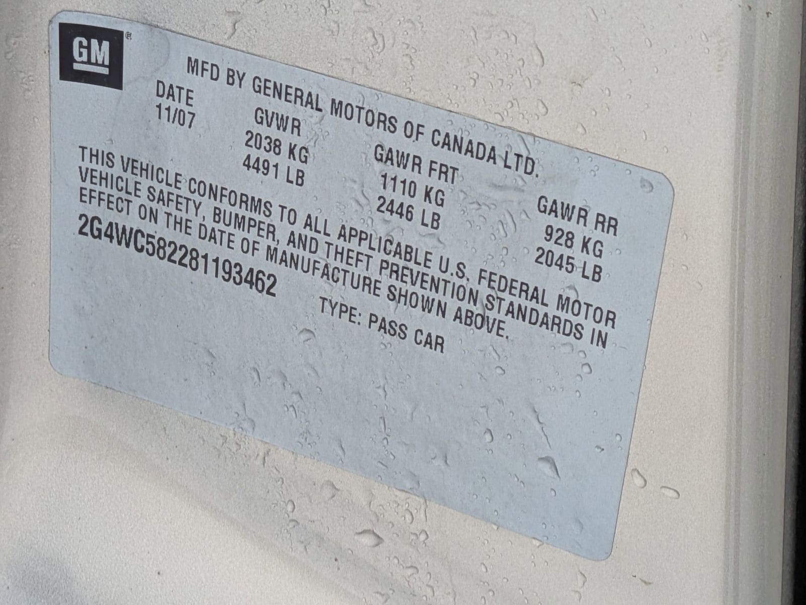 Thumbnail: 2008 Buick LaCrosse - 11