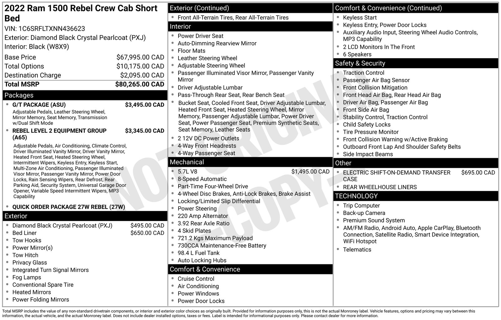 Thumbnail: 2022 RAM 1500 - 4