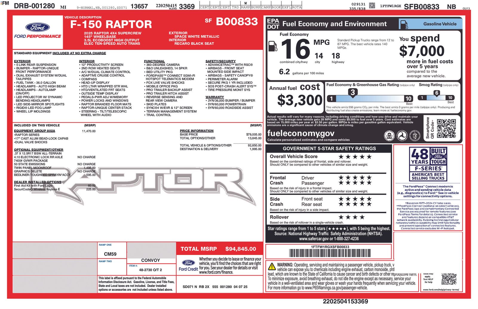 2025 Ford F-150 Raptor 5