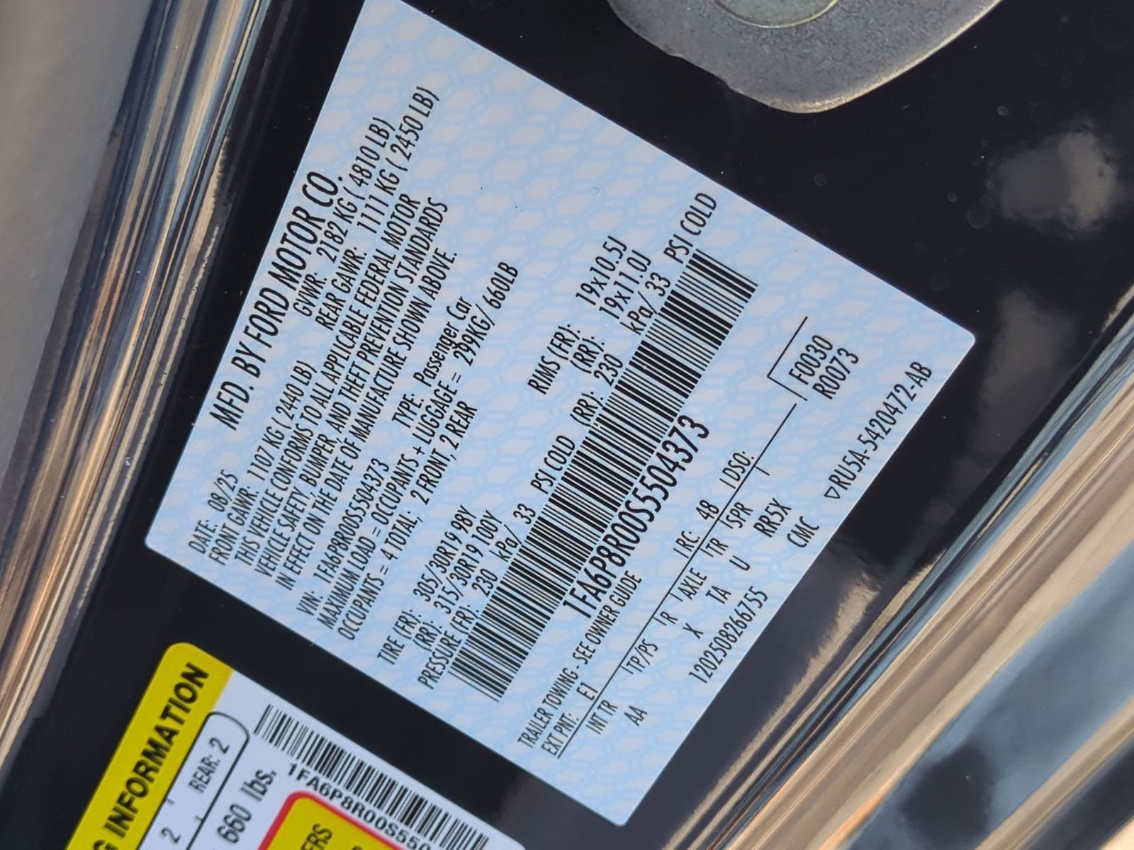 Thumbnail: 2025 Ford Mustang - 36