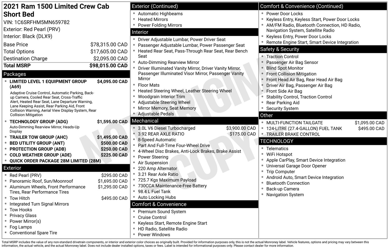 Thumbnail: 2021 RAM 1500 - 4