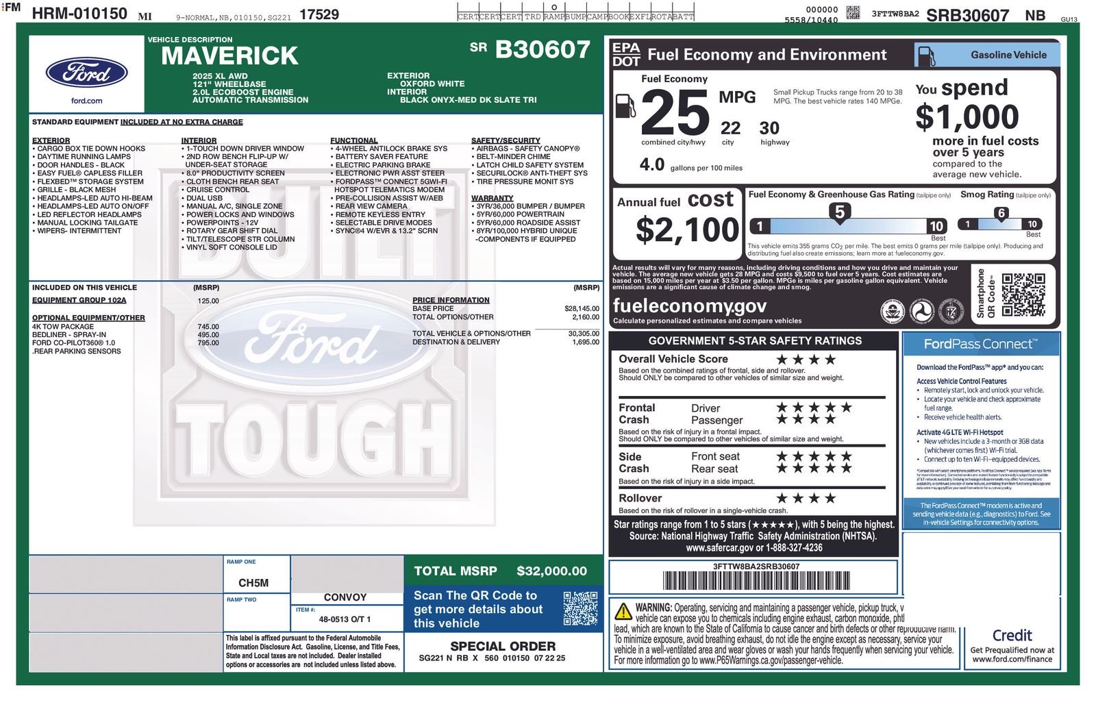 Thumbnail: 2025 Ford Maverick - 5