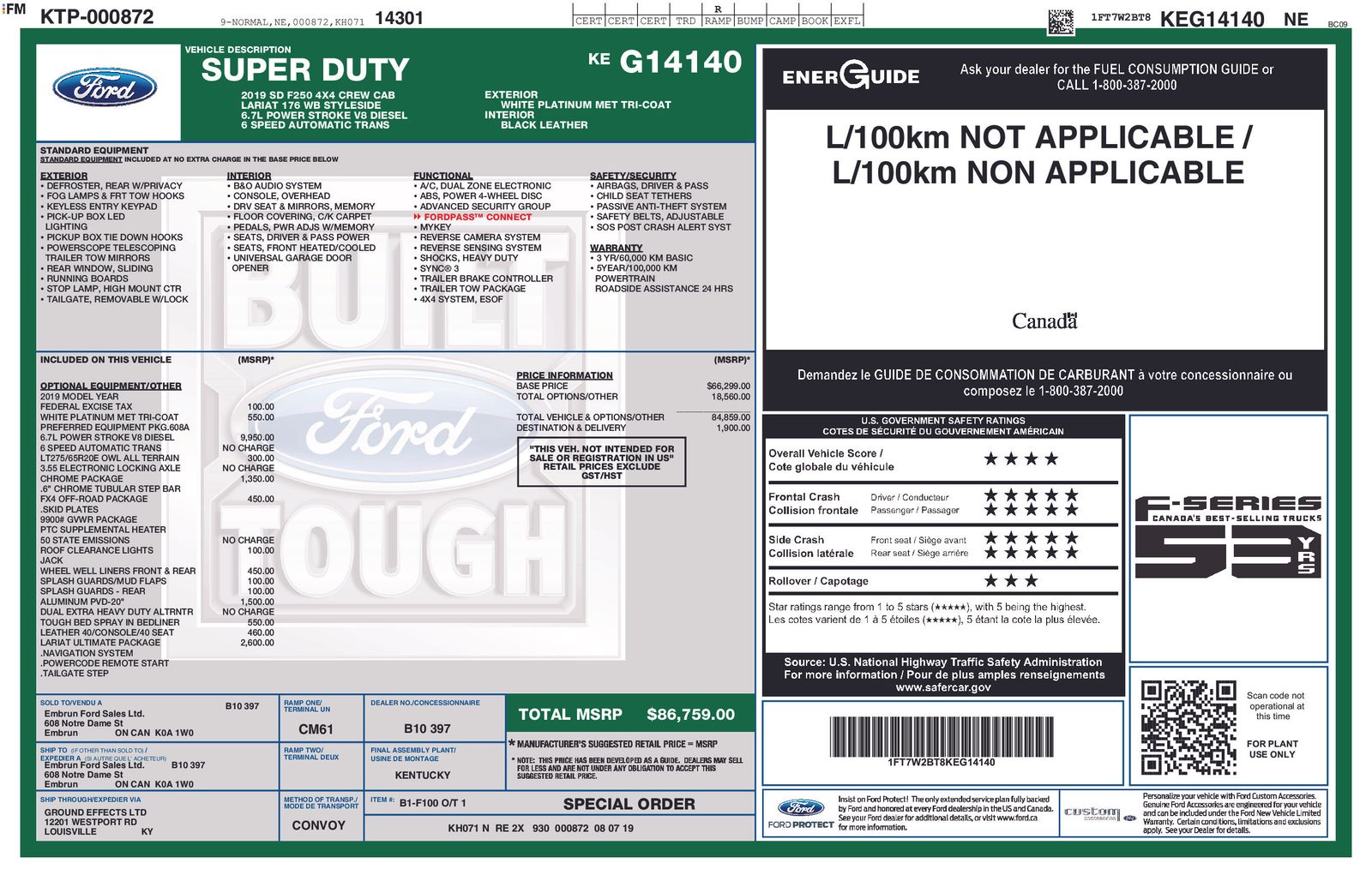 Thumbnail: 2019 Ford F-250 - 4