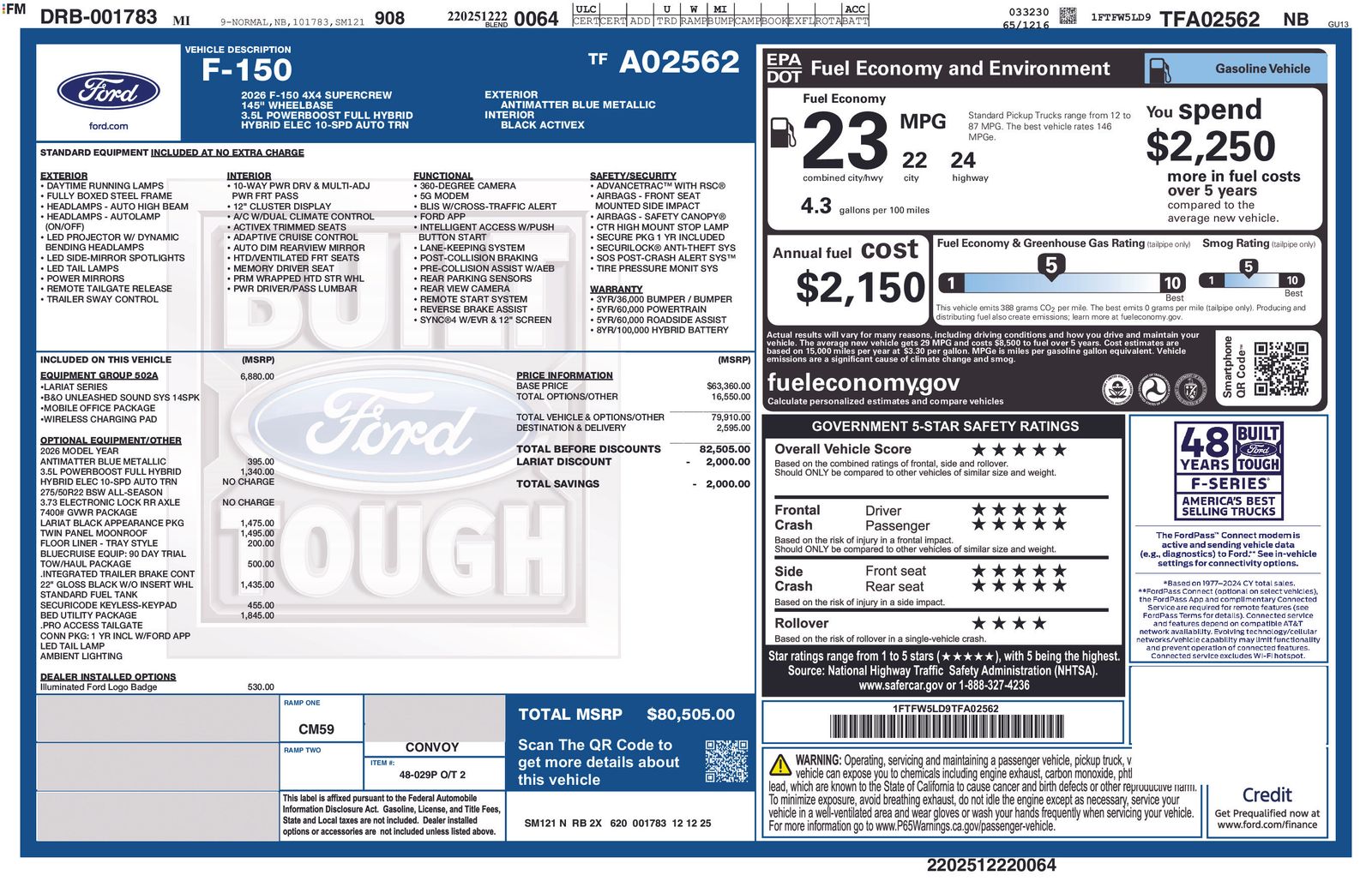 Thumbnail: 2026 Ford F-150 - 5