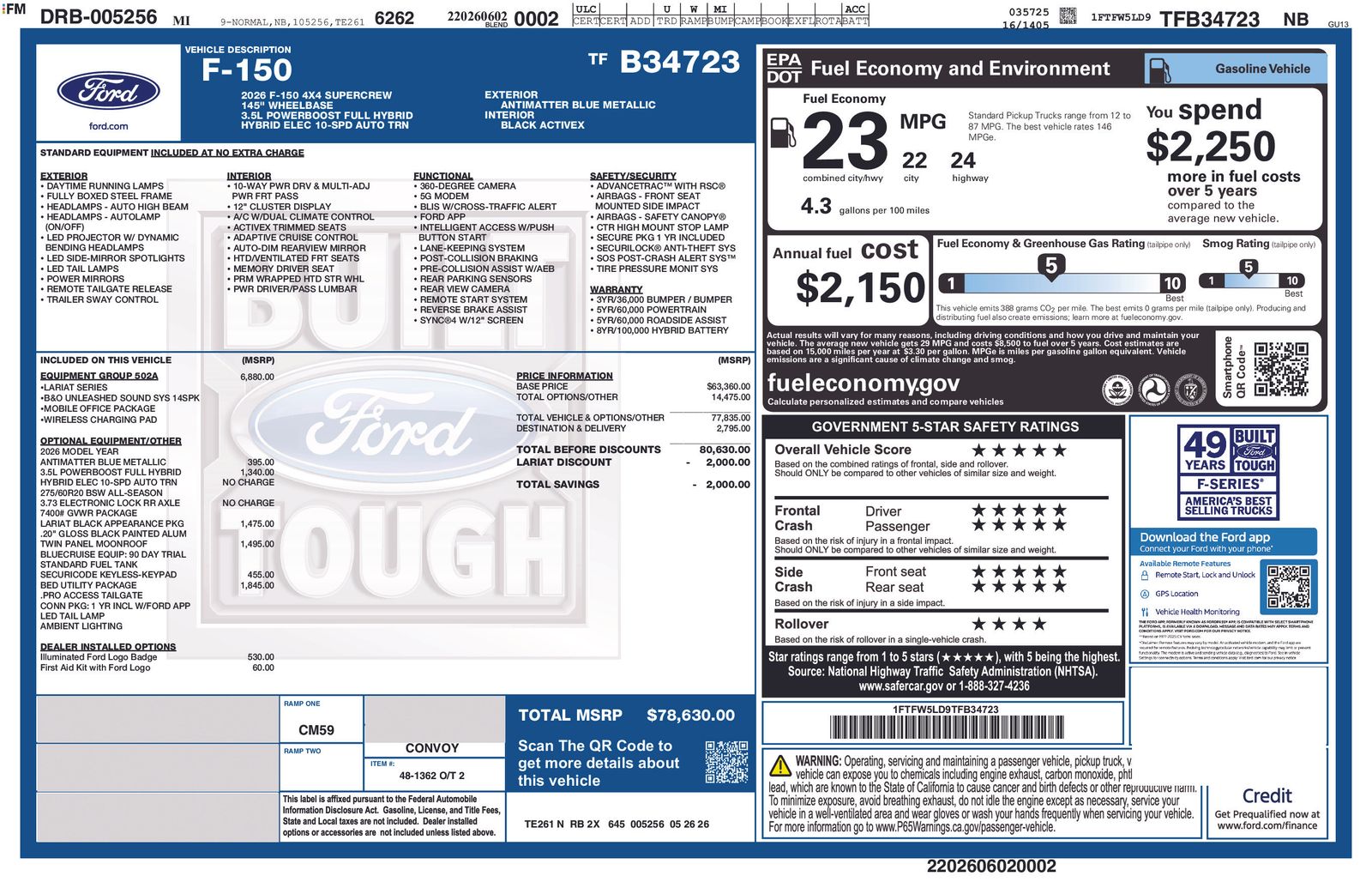 2026 Ford F-150's photo