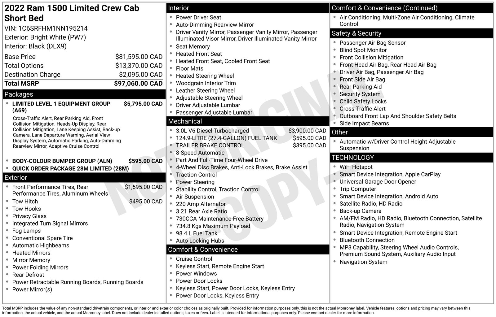 Thumbnail: 2022 RAM 1500 - 4