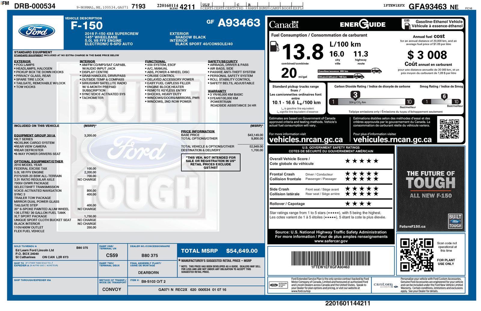 Thumbnail: 2016 Ford F-150 - 4