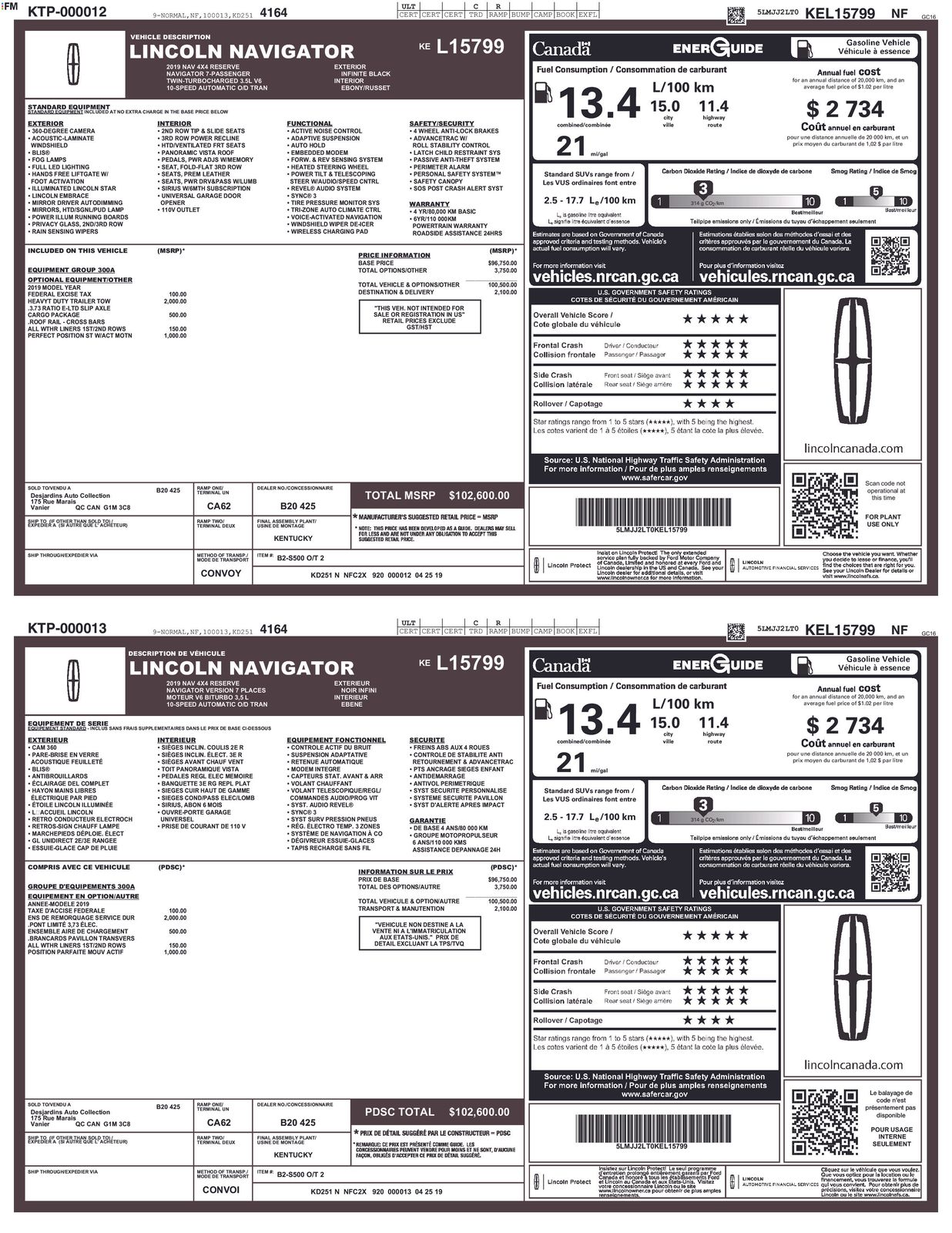 Thumbnail: 2019 Lincoln Navigator - 4
