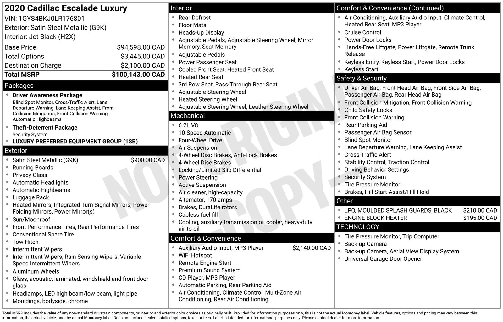 Thumbnail: 2020 Cadillac Escalade - 4