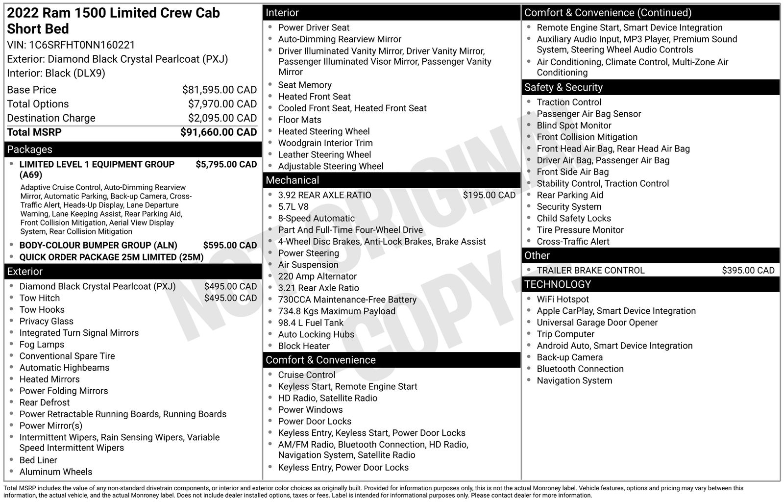 Thumbnail: 2022 RAM 1500 - 4