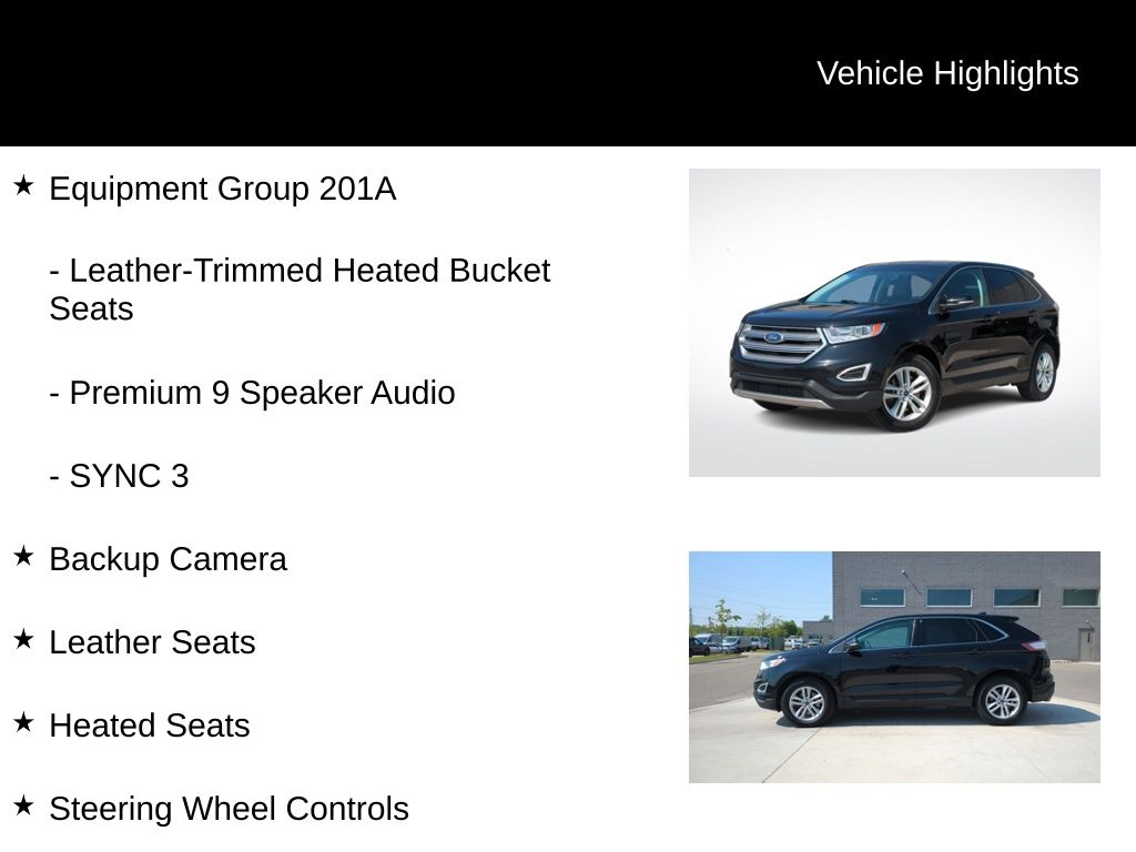 2017 Ford Edge SEL 6