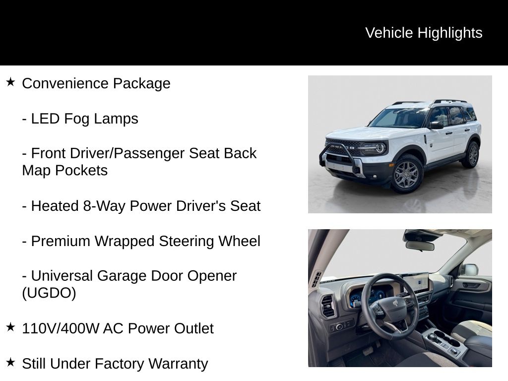 Thumbnail: 2025 Ford Bronco Sport - 16