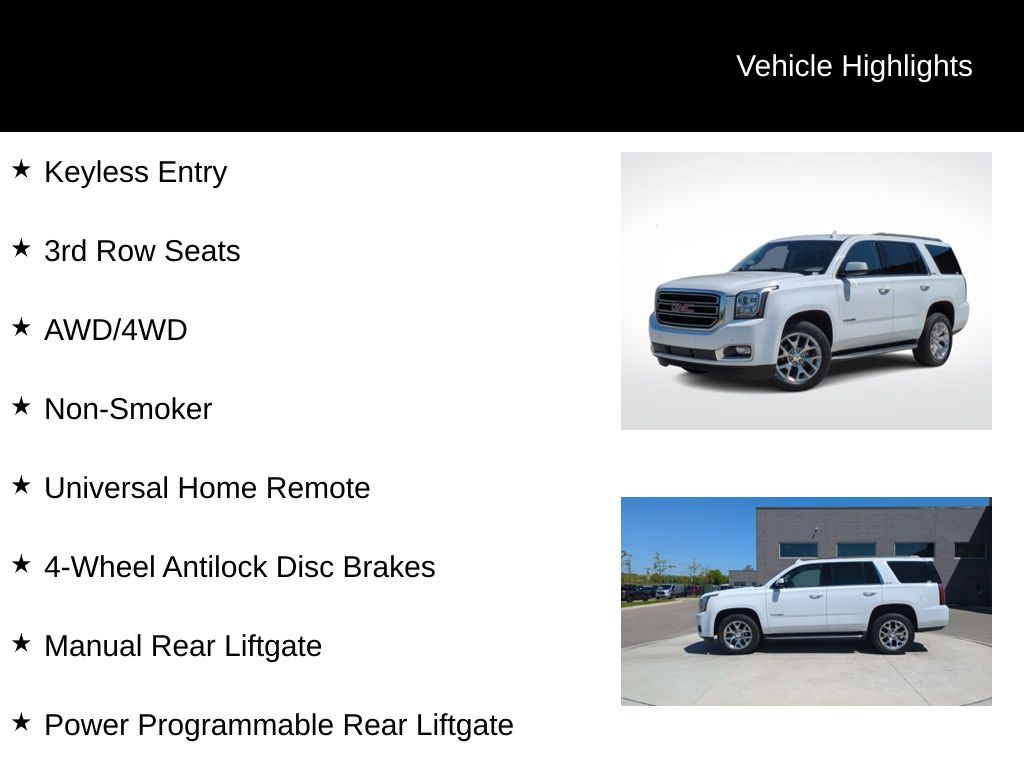2019 GMC Yukon SLE 21