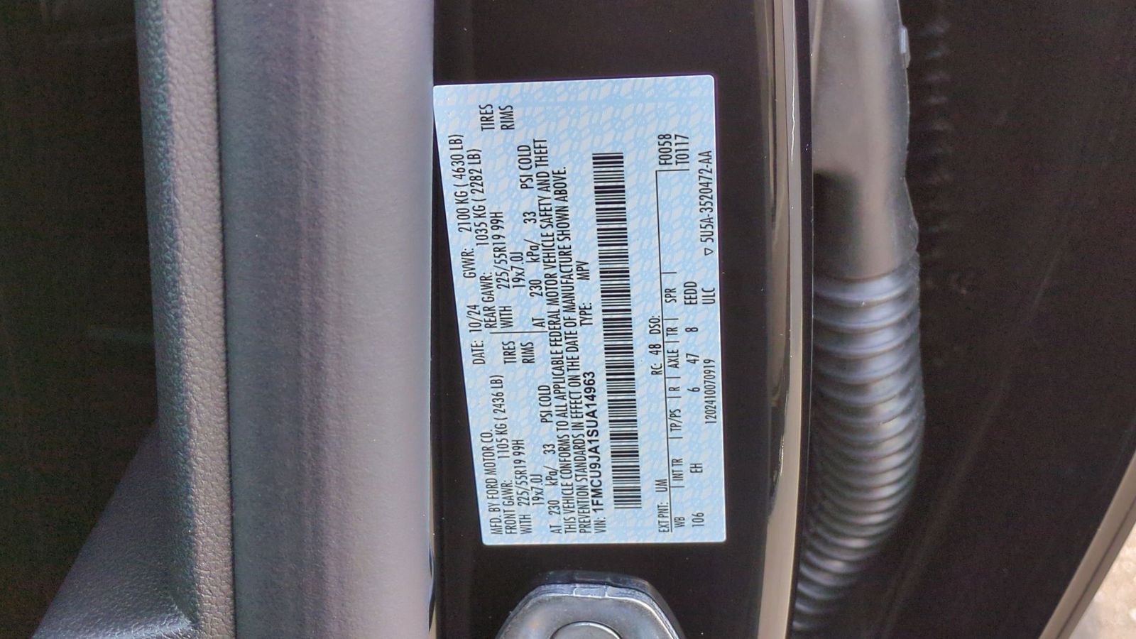 Thumbnail: 2025 Ford Escape - 38