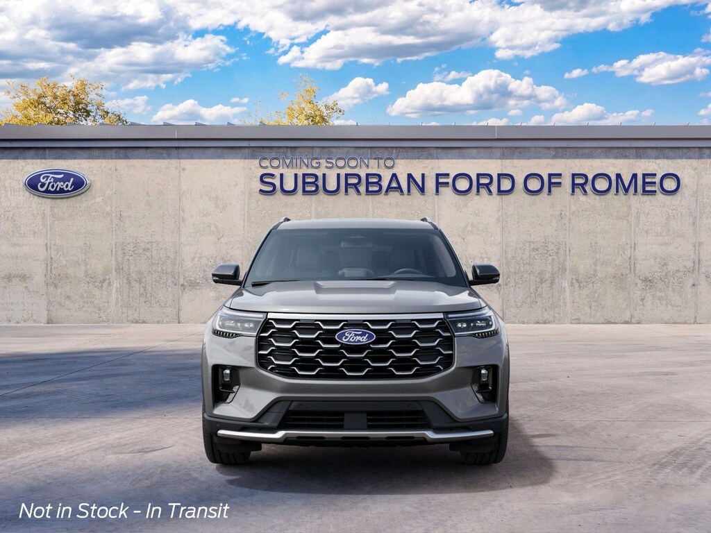 New 2027 Ford Explorer Platinum SUV