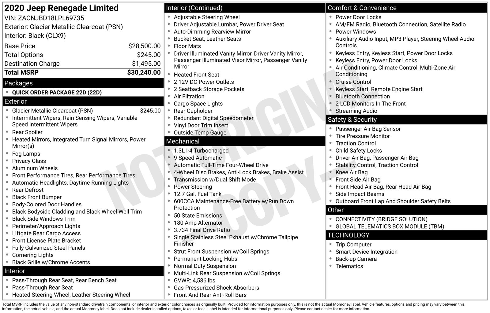 Thumbnail: 2020 Jeep Renegade - 4