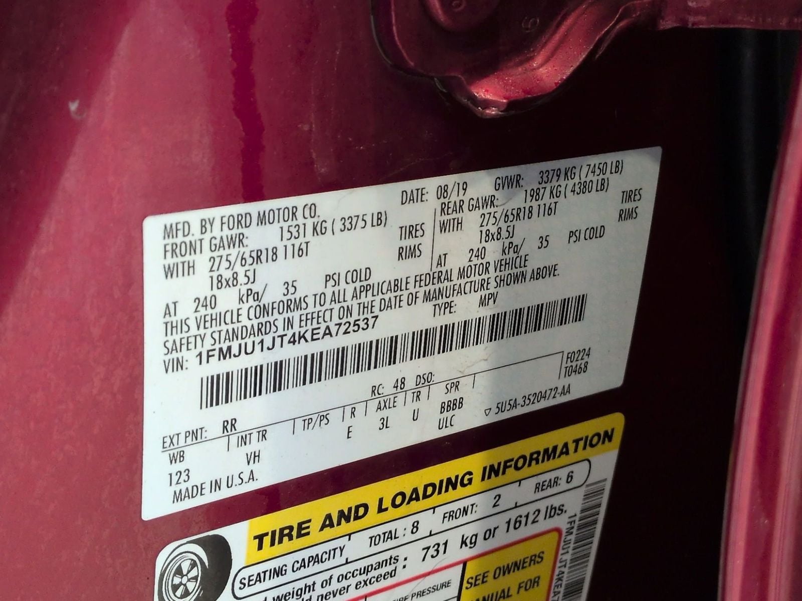 Thumbnail: 2019 Ford Expedition - 46