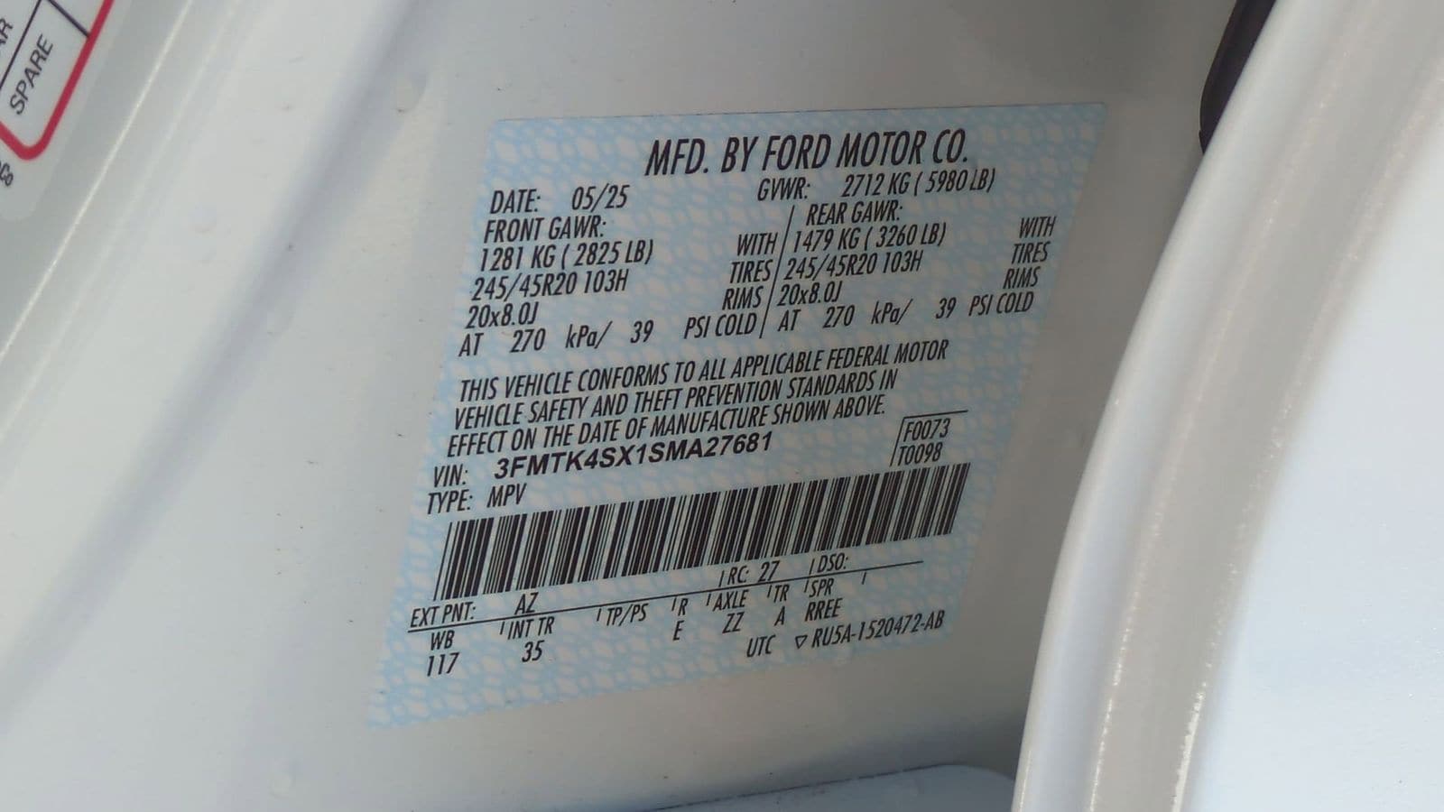 Thumbnail: 2025 Ford Mustang Mach-E - 36