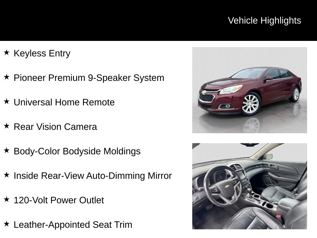 Thumbnail: 2015 Chevrolet Malibu - 16