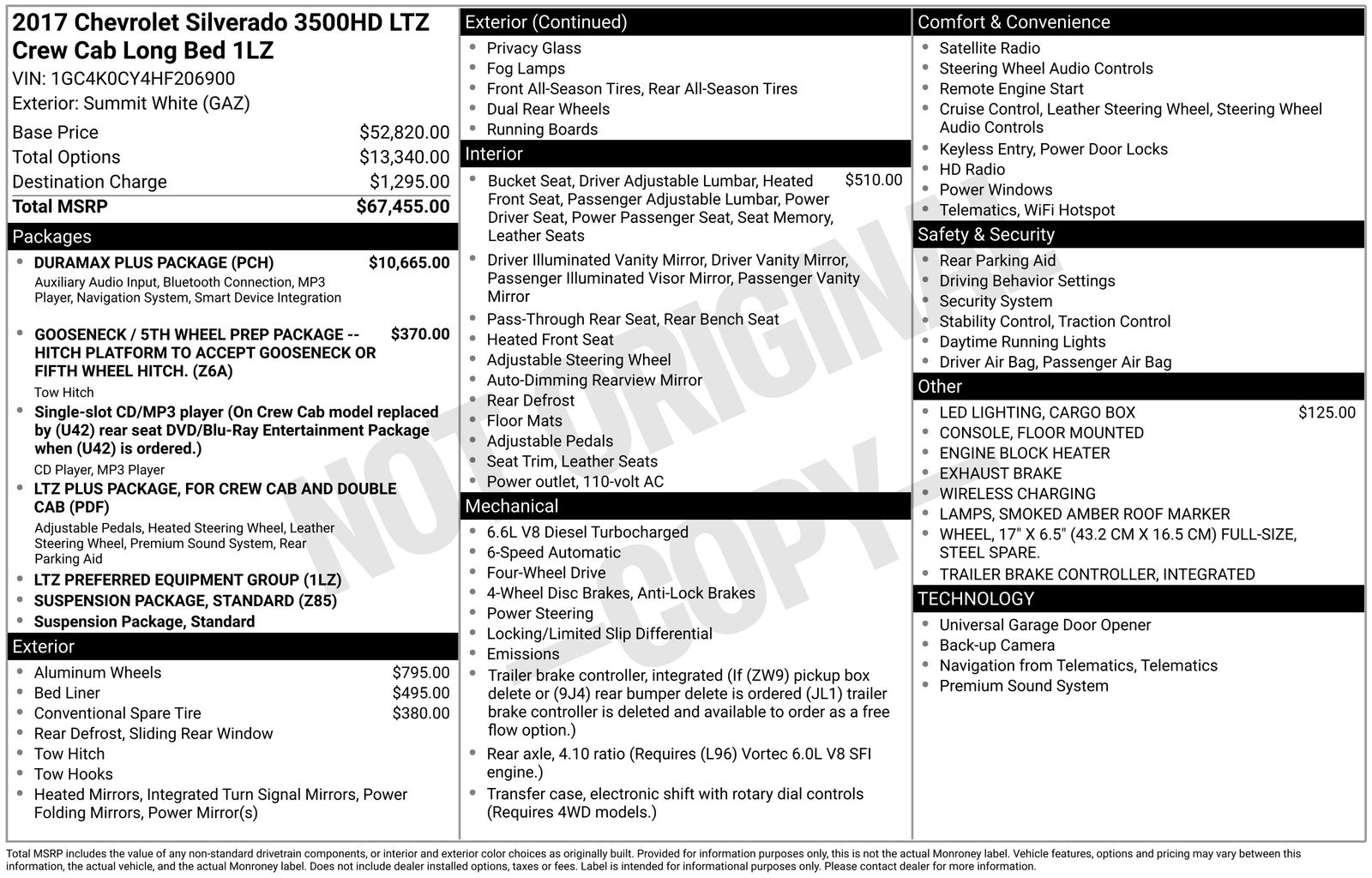 Thumbnail: 2017 Chevrolet Silverado 3500 - 4