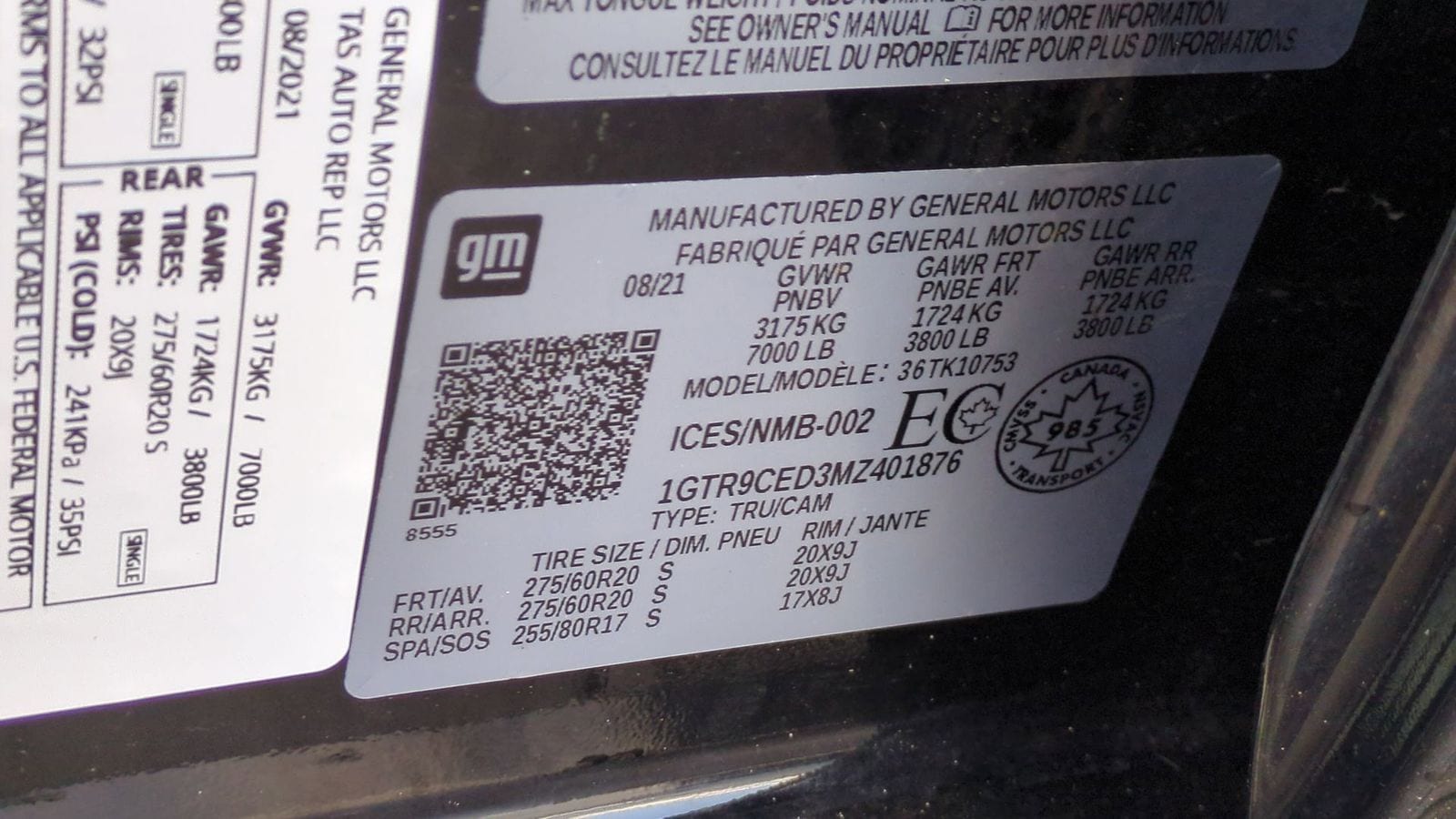 Thumbnail: 2021 GMC Sierra 1500 - 42