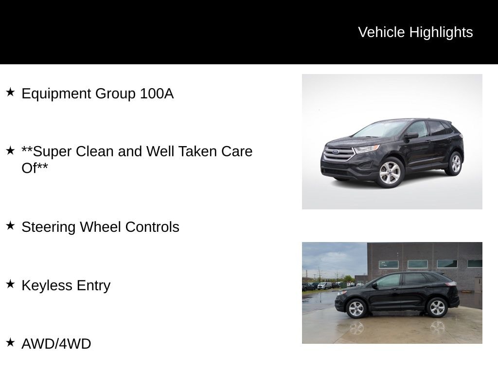 2016 Ford Edge SE 6