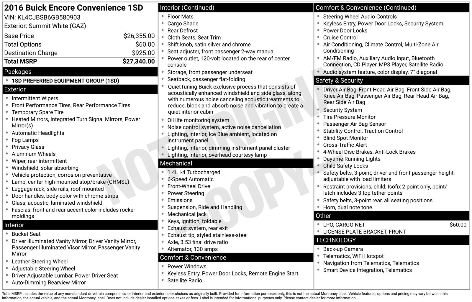 Thumbnail: 2016 Buick Encore - 4