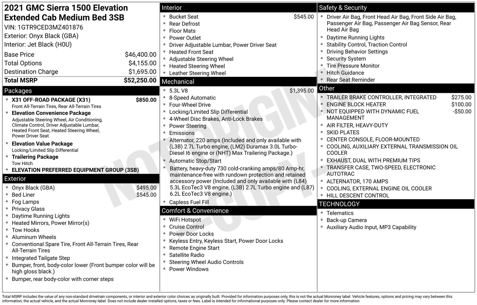 Thumbnail: 2021 GMC Sierra 1500 - 4