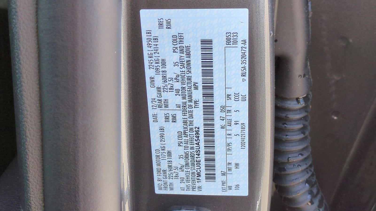 Thumbnail: 2025 Ford Escape - 36