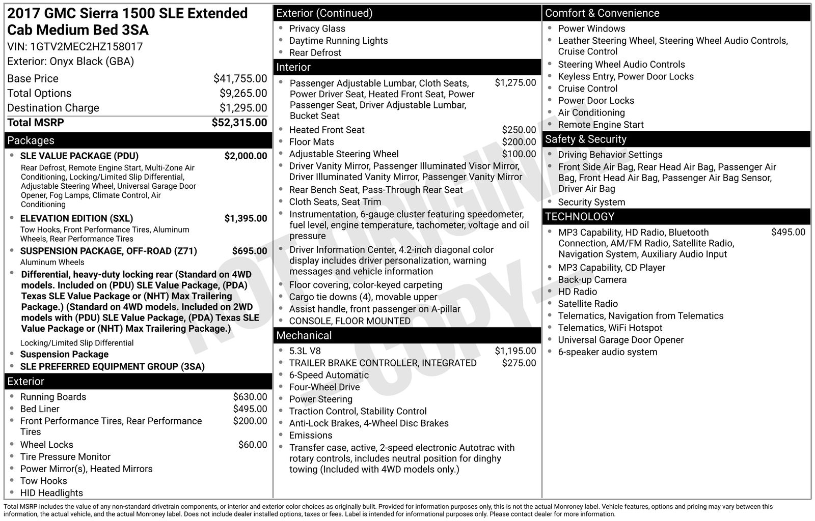 Thumbnail: 2017 GMC Sierra 1500 - 4